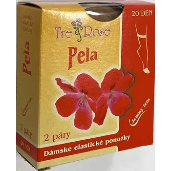 Dámské punčochy Dámské ponožky Pela 20 DEN - Uni / tělová bledá (light natural)