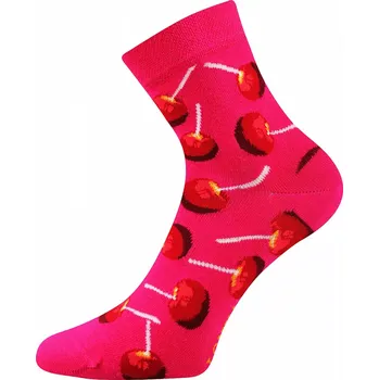 Dámské punčochy Dámské ponožky Lízátka - 35-38 / malinová