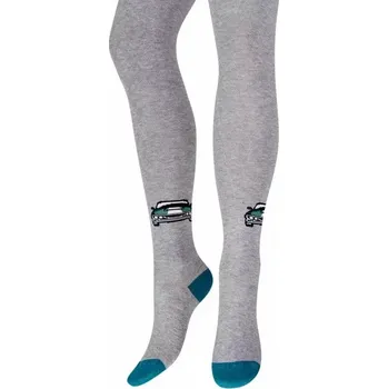 Dámské oblečení Chlapecké punčocháče Moje fáro - 92-98 / šedá