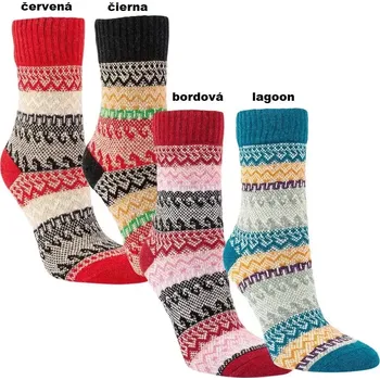 Dámské ponožky Dámské ponožky Color RS - 39-42 / černá