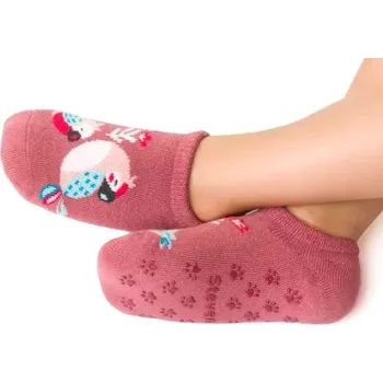 Dámské punčochy Dětské protiskluzové ťapky Ara - 29-31 / růžová střední