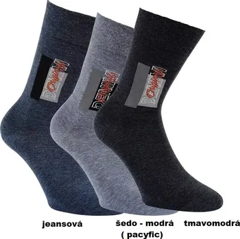 Pánské ponožky Pánské ponožky Denim - 39-42 / tmavě modrá