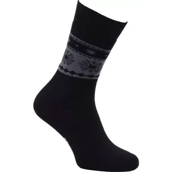 Dámské ponožky Dámské froté ponožky Anette - 39-42 / černá