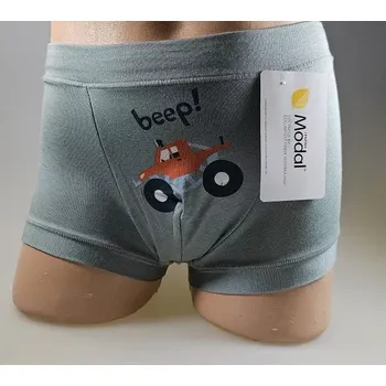 Chlapecké spodní prádlo Chlapecké modalové boxerky Cars - 98-104 / oliva