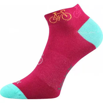Pánské ponožky Dospělé ponožky Rex Bike - 35-38 / fuchsiová