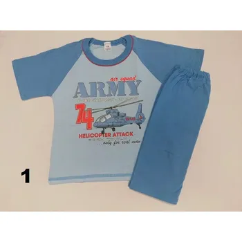 Chlapecké pyžamo Chlapecké pyžamo Flying krátké - 116 / modrá / 1