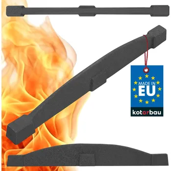 Rošt do krbu a kamen Litinový tyčový rošt pro sporák 340 mm - 340 mm