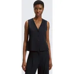 Dámská vesta BOSS Black Julinia 50548493 tmavě modrá Velikost: 38