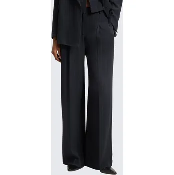 Dámské kalhoty Dámské kalhoty BOSS Black Tiana4 50548479 tmavě modré Velikost: 40