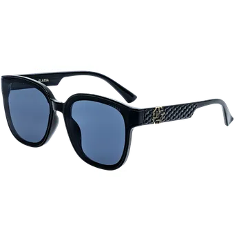 Sluneční brýle G1810 černé s tmavými skly Obyčejné čočky