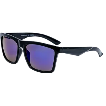 Sluneční brýle G469 černé s modrými skly Obyčejné čočky