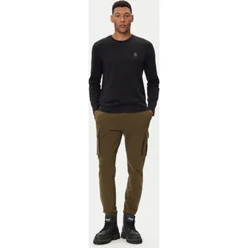 Pánská móda Aeronautica Militare Teplákové kalhoty 252PF1010UF00662 Zelená Regular Fit XXL