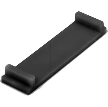 ND-podstavec mřížky černý klasik/floor plastový žlab