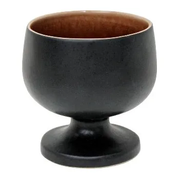 Miska na noze 12cm|0,55L, RIVIERA, hnědá/černáTerra (DOPRODEJ)|Costa Nova