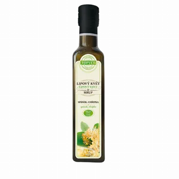 GREEN IDEA Lipový květ sirup farmářský 320 g Přírodní produkt GREEN IDEA Lipový květ sirup farmářský 320 g