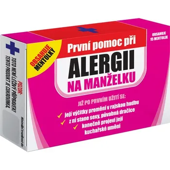 Bonbon Vtipné mentolky Alergie na manželku