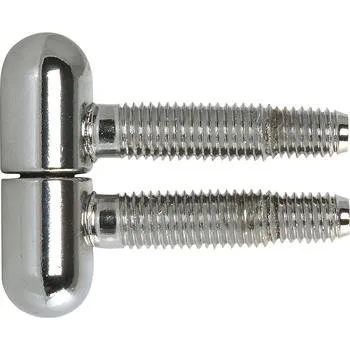 Okenní klika Závrtný okenní závěs, o 13 mm, ocel pochromovaná