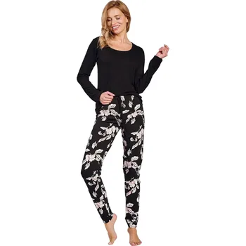 Dámské pyžamo Dámské pyžamo 3232 Charlotte - TARO černá S