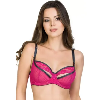 Podprsenka Měkká dámská podprsenka DOTS SOFT 19111 Růžová 65J