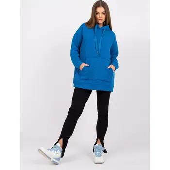 Dámská mikina Halenka-RV-BL-7487.66 - tmavě modrá S/M