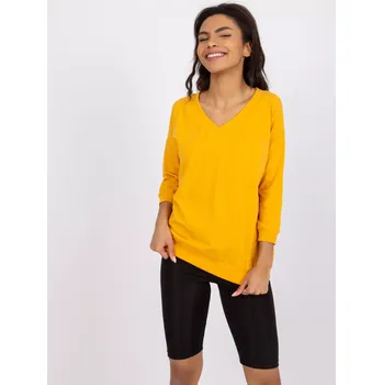 Dámská halenka Halenka-RV-BZ-7542.41X-světle oranžová L/XL