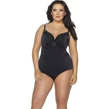 Dámské plavky Dámské jednodílné plavky 58 black - AVA černá 80/E