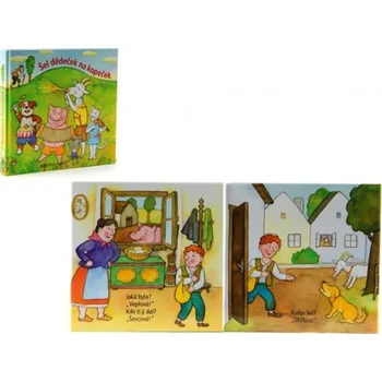 Leporelo Knížka leporelo Šel dědeček na kopeček 12+