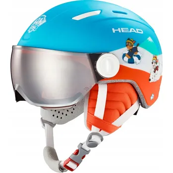 Juniorská lyžařská helma HEAD MOJO VISOR PAW 2023/24 XS/S
