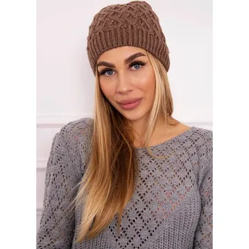 Čepice Fleecová čepice Roma K224 mocca UNI