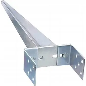 Patka sloupku, zatloukací kotva stavitelná 0-120 mm pozink....