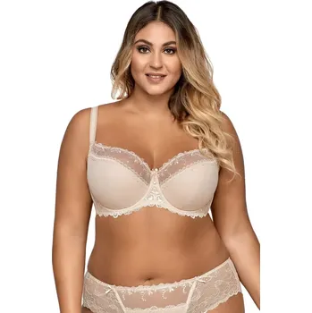Podprsenka Dámská podprsenka 1030 Novato beige plus - AVA béžová 95/H