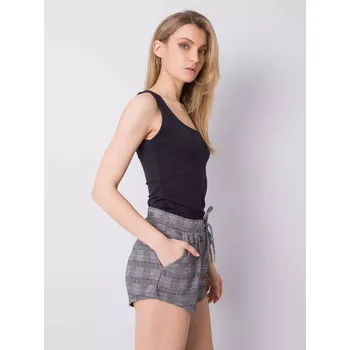 Šortky D17003O61874K šedá černá XL