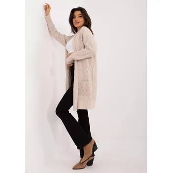 Dámský svetr Kardigan AT SW 2366.61 béžový jedna velikost