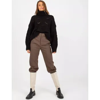 Dámský svetr Dámský svetr EM SW 1037 01 24X černý jedna velikost