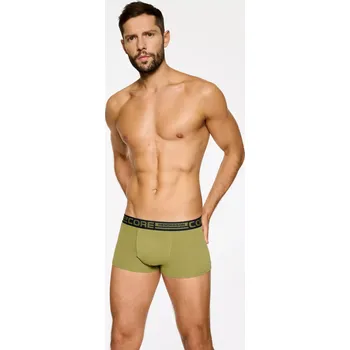 Boxerky Boxerky Nosh 39781-MLC Zelená a tmavě modrá - Henderson XXXL