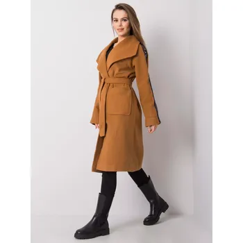 Dámský kabát LK EN 508316.95P světle hnědá 38