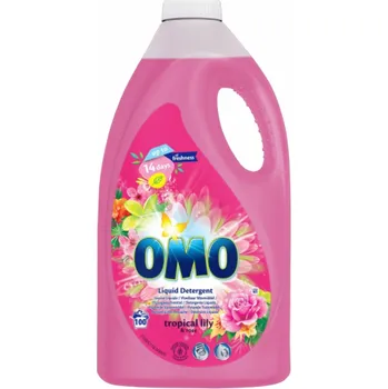 Prací gel Tekutý prací prostředek OMO Tropical Lily 5l