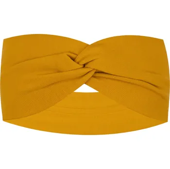 Čelenka Ebbie Bavlněná čelenka - HOŘČICOVÁ Velikost: L