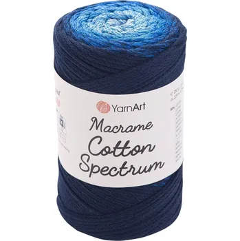 Příze Yarn Art Macrame Cotton Spectrum 225 m 1324 Dark Blue Šňůra