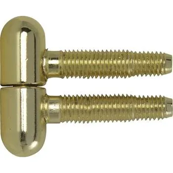 Okenní klika Závrtný okenní závěs, o 13 mm, ocel pozlacená