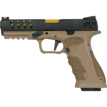 Airsoftová zbraň APS SHARK Full Auto Pistole - Dark Earth [APS]