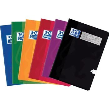 Dětské zboží Sešit Oxford A4 444, 40 listů, linka 8 mm, mix barev