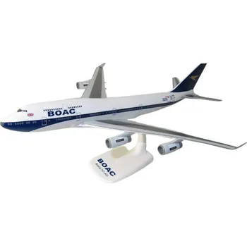 Plastikový model PPC Holland - Boeing B747-436, British Airways, "BOAC (1964-1974) retro", Velká Británie, 1/250