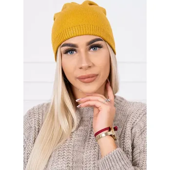 Čepice Čepice K143 hořčice UNI