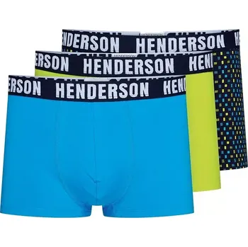 Boxerky Pánské boxerky Henderson 41929 Jet A'3 vícebarevné XXL