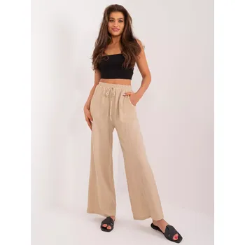 Dámské kalhoty DHJ kalhoty SP 8229.84 béžová jedna velikost