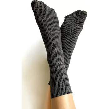 Pánské ponožky Dámské ponožky Veneziana Pepitone grey univerzální