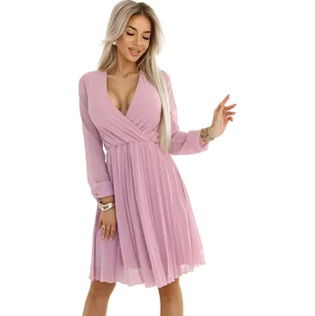 Dámské šaty Dámské šaty 313-16 ISABELLE - NUMOCO starorůžová XXL