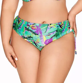 Dámské plavky Spodní díl plavek 210/2 green - AVA zelená XXL