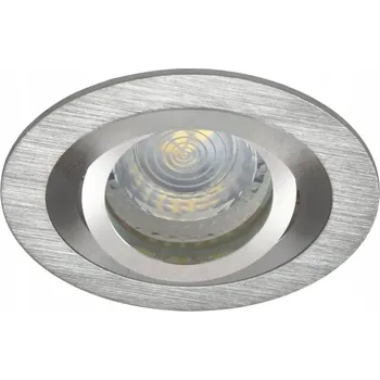 Stropní svítidlo zapuštěné Kanlux 10 W GX53 9,2 cm stříbrné